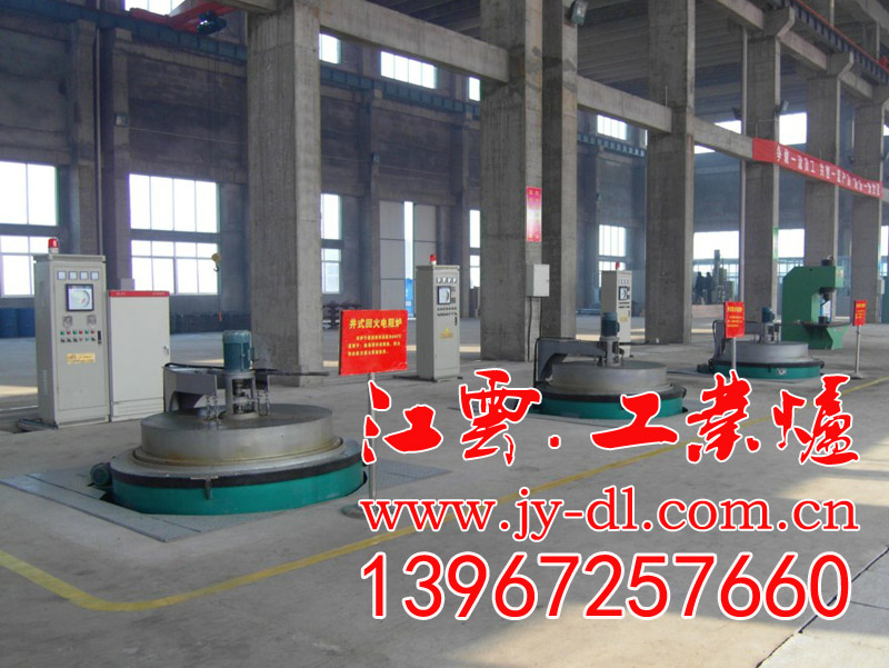 Well type tempering furnace