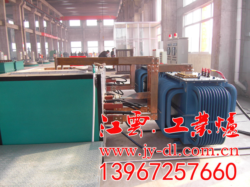 Salt bath furnace assembly