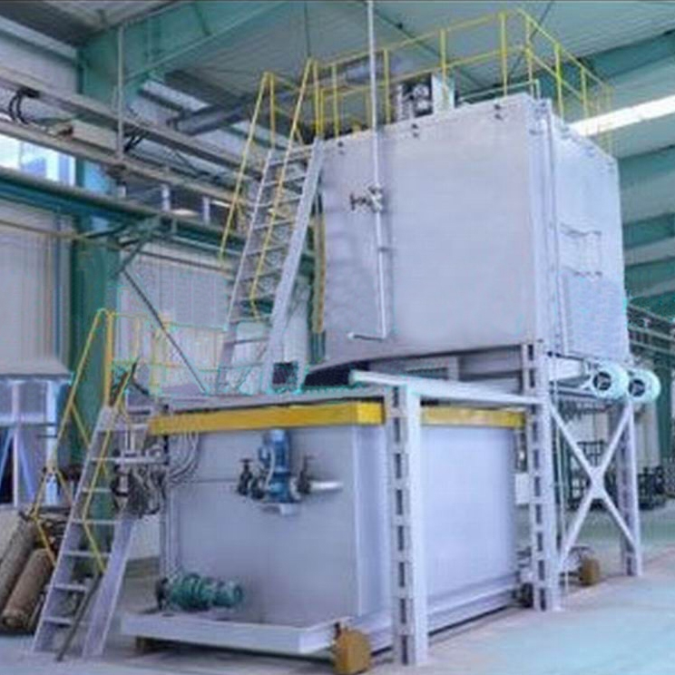 Vertical quenching furnace
